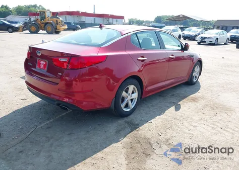2015 Kia Optima Lx из США, поврежденный, VIN 5XXGM4A7XFG352001
